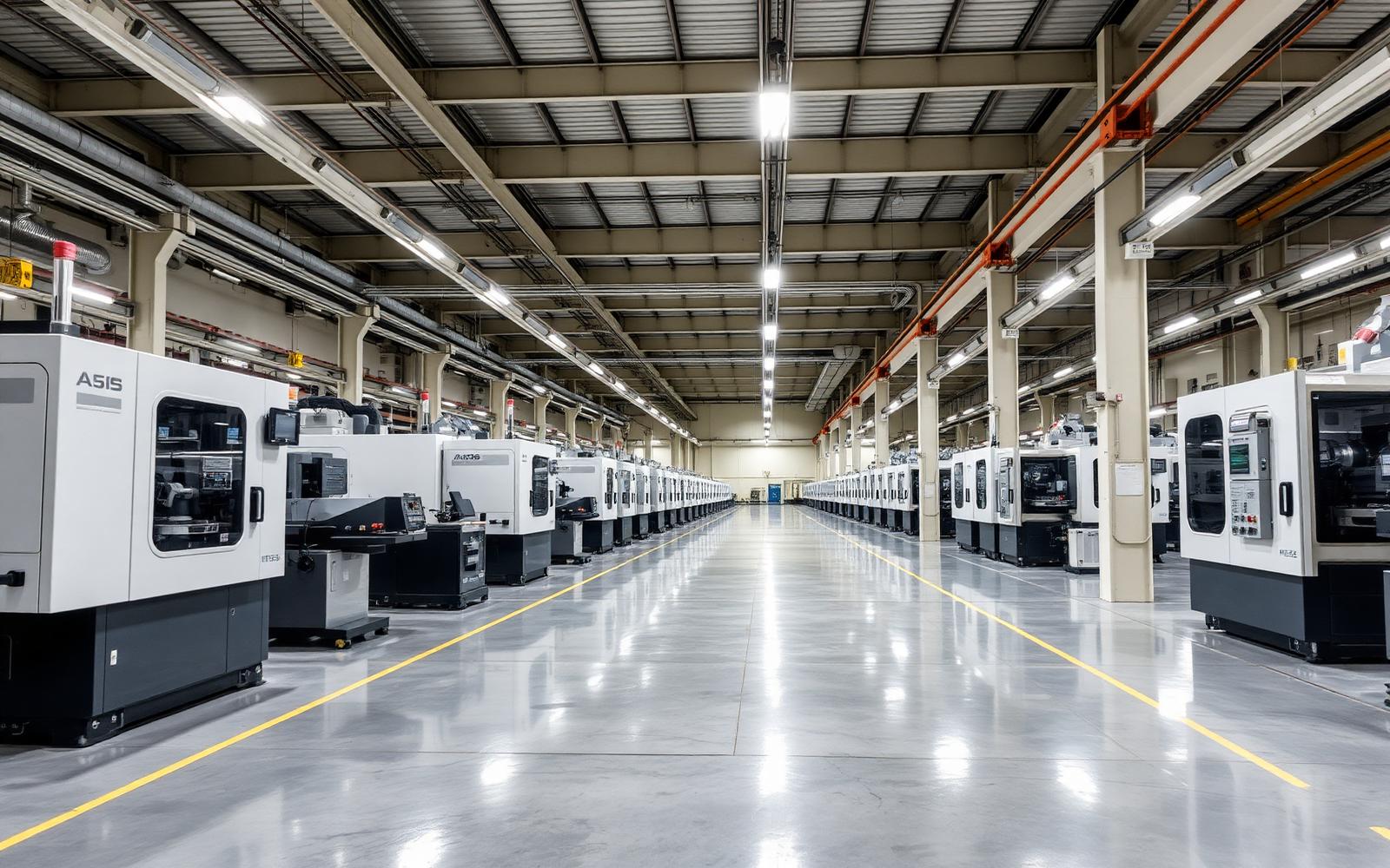 HVEC injection molding production floor